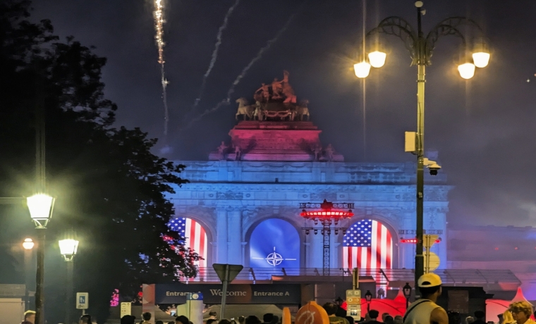 Bruxelas recebeu uma das maiores celebrações do Dia da Independência dos Estados Unidos fora do território norte-americano
