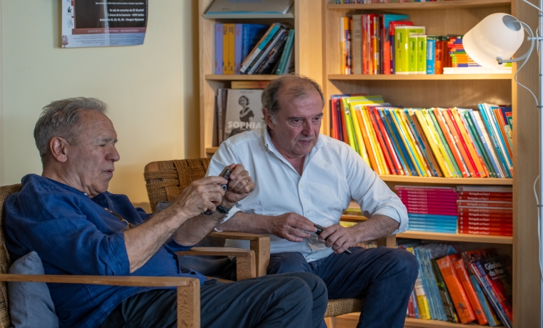 Livraria La Petite Portugaise acolheu Amadeu Lopes Sabino para a apresentação da nova edição de “A Lua de Bruxelas”